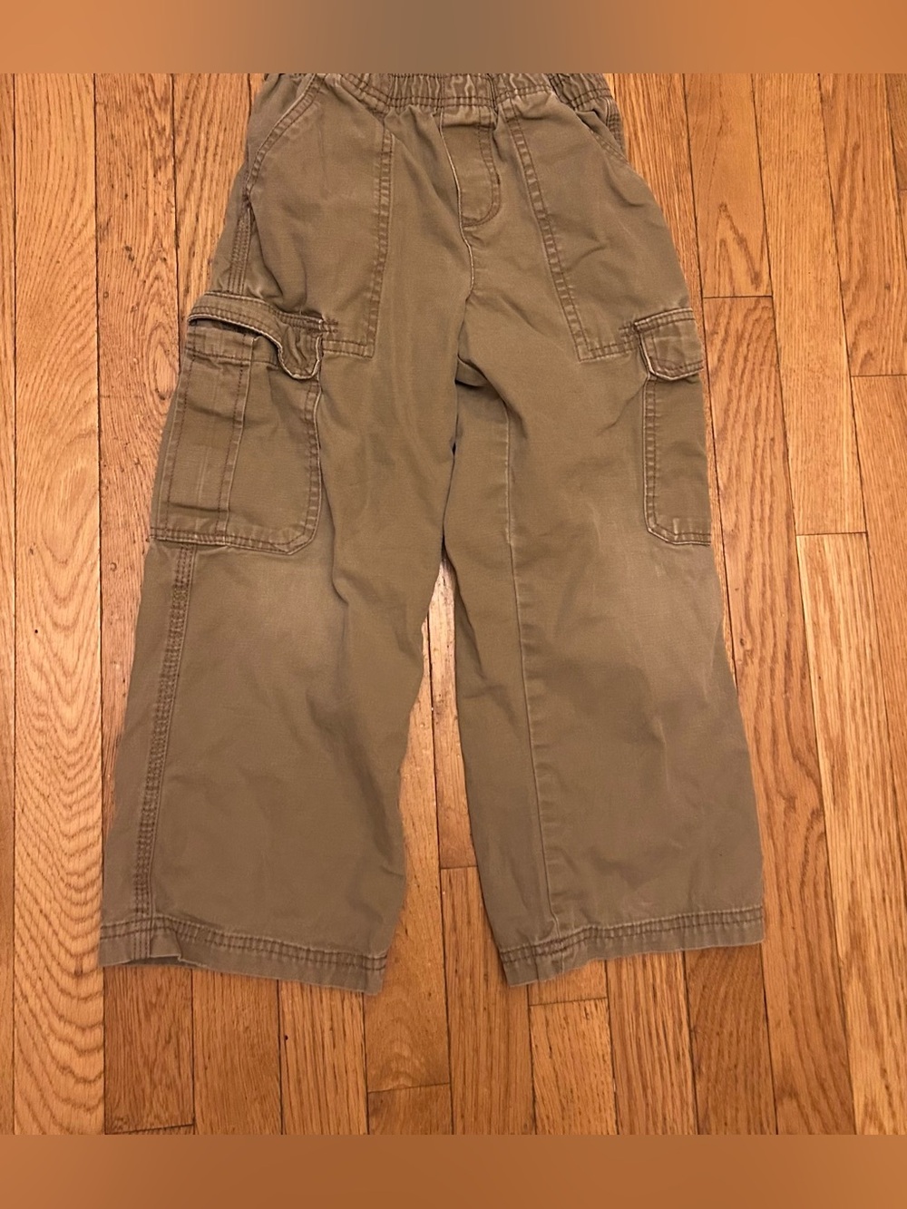 Boys Oshkosh Bgosh Dark Khaki Cargo Pants Size 7